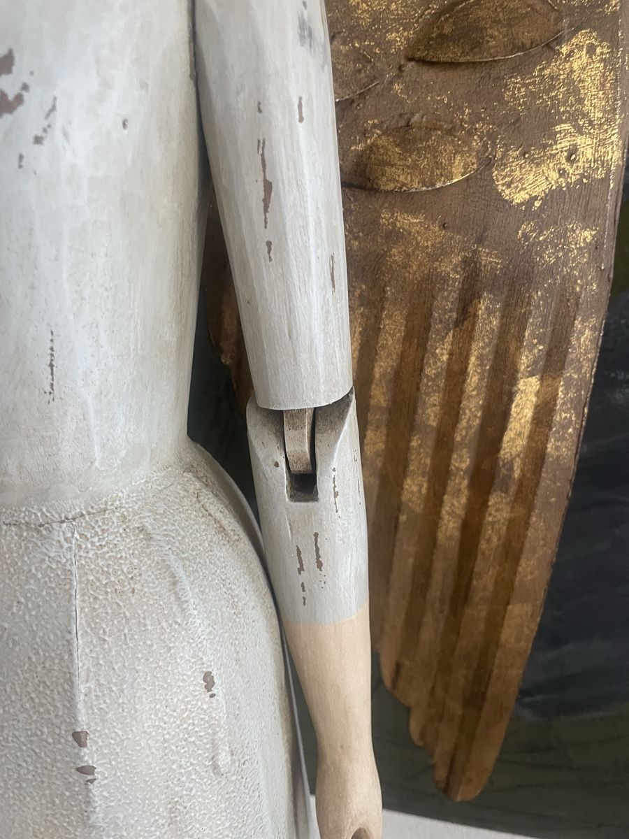 Figuren: Figur Engel Holz 80 cm  – Gebraucht aus Lausen von artehome 4