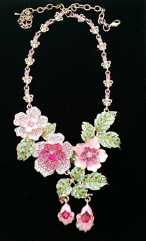 Sonstiger Schmuck: Blumen Set mit Glitzersteine – Gebraucht aus Soyhieres von chatons 2