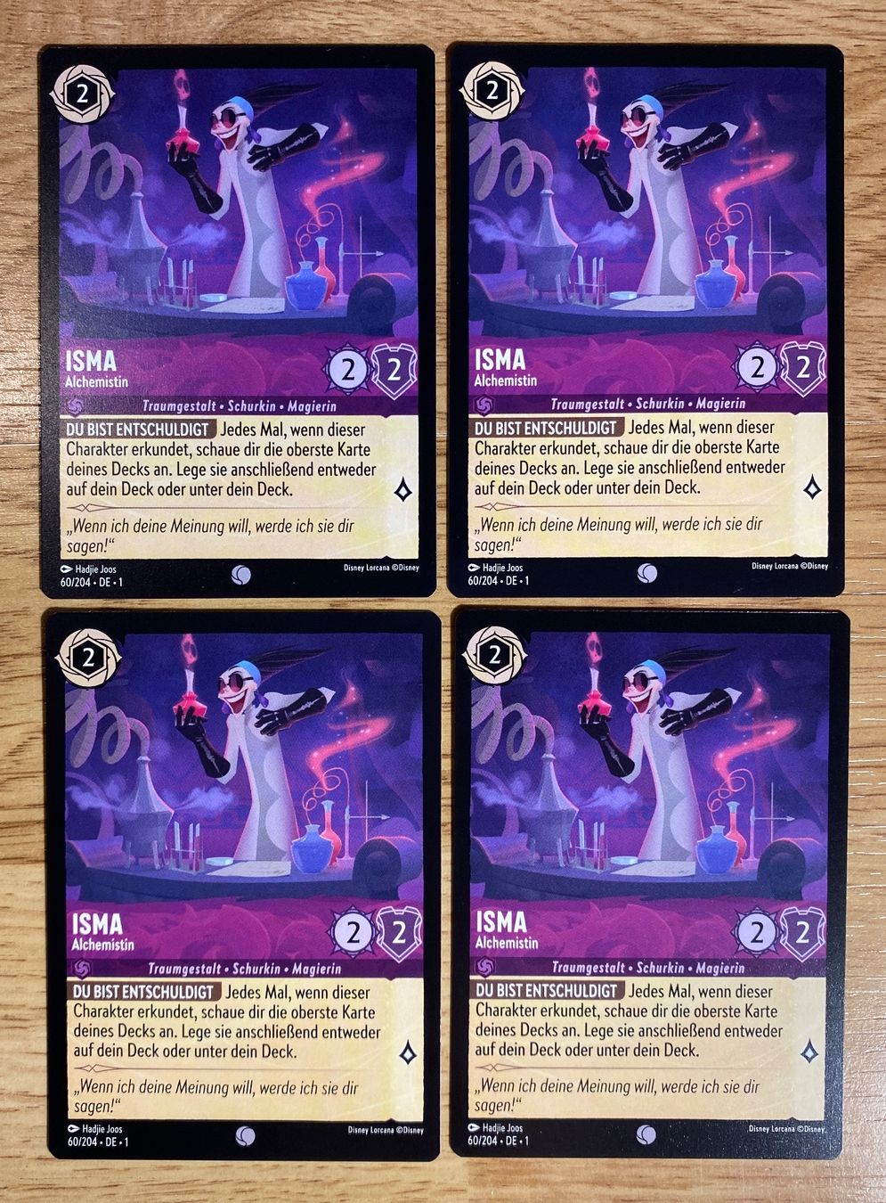 Disney Carte collezionabili: Isma / Yzma DE 60 Disney Lorcana 1 – Nuovo (secondo la descrizione) da Rafz venduto da SaintCruz
