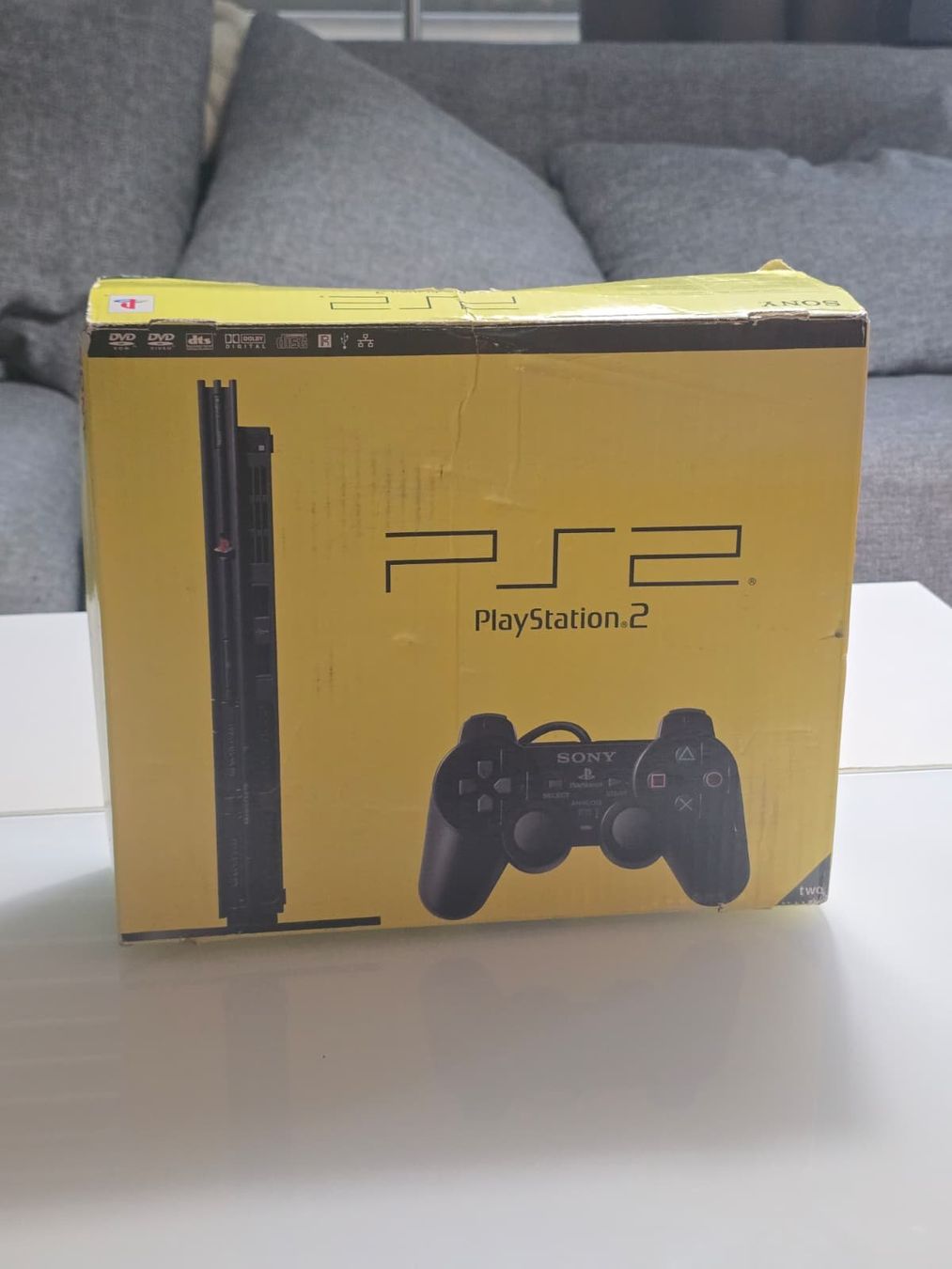 Sony Console: Sony PlayStation 2 Slim mit OVP – Usato da Emmen venduto da Kimutaku