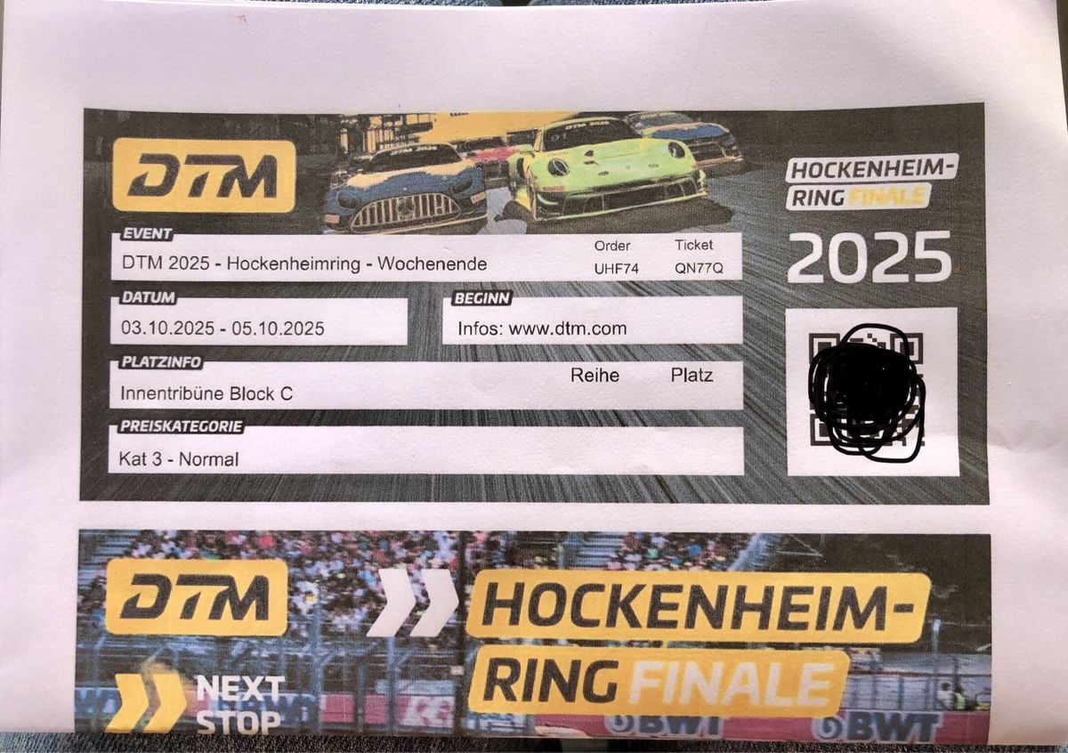 Hockenheimring Tickets Dtm