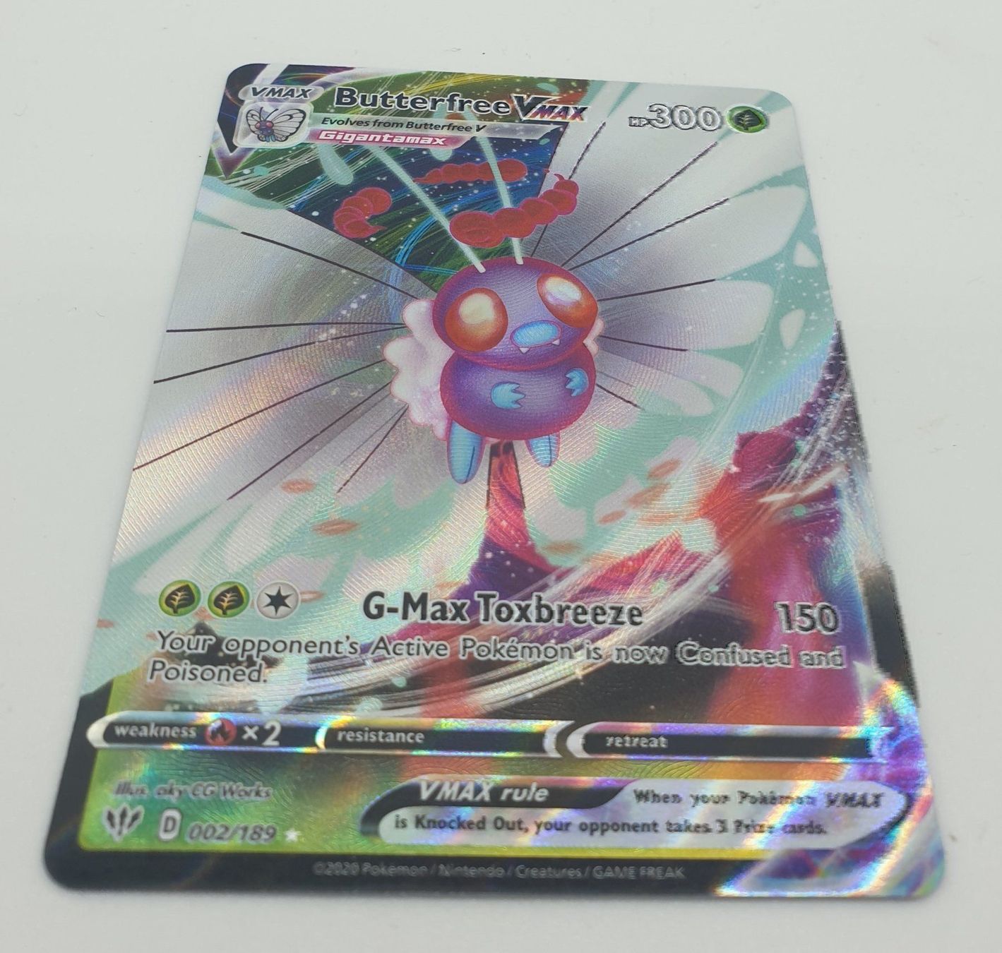 Pokémon Sammelbilder & Trading cards: Butterfree V Max – Gebraucht aus Genève von Cardtreasure