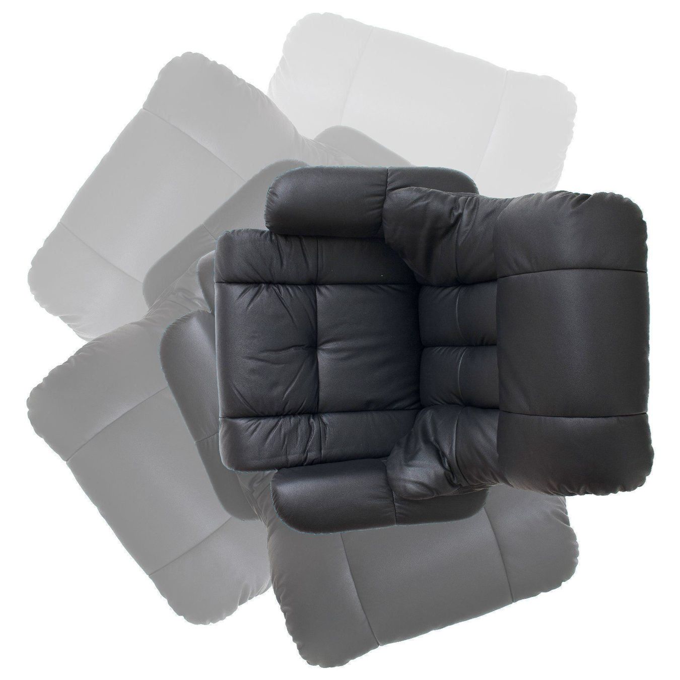 Sessel: Relax Sessel CALGARY Leder schwarz natur – Neu (gemäss Beschreibung) aus Unterentfelden von moebelrufli 2