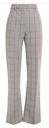 Pantaloni Missoni a quadri lilla nuovi