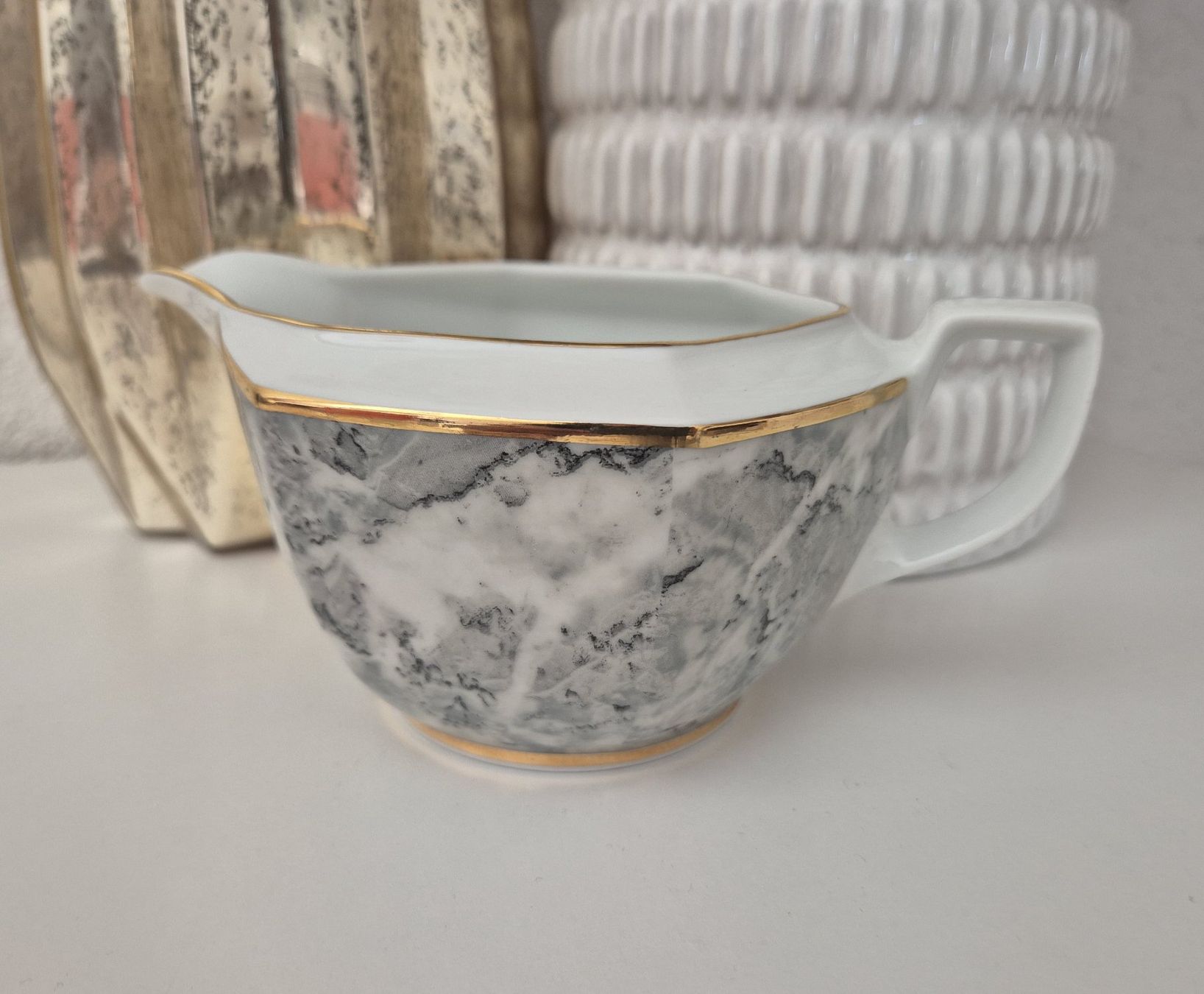 Winterling Set di piatti: WINTERLING  Marktleuthen Saucière  Dekor Marmor – Usato da Niederweningen venduto da Obson