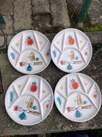 Assiettes fondue vintage Teller