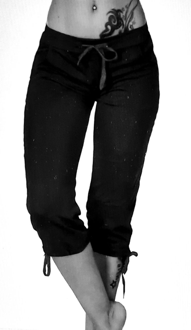 Leggings: neue Capri-Hose schwarz, grosse Grösse – Nuovo e nell'imballaggio originale da Greifensee venduto da Snowtime