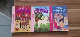 3 French Children Books "Horses and Friends"