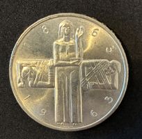 Gedenk 5 Fr. Silber 1963 Rotes Kreuz