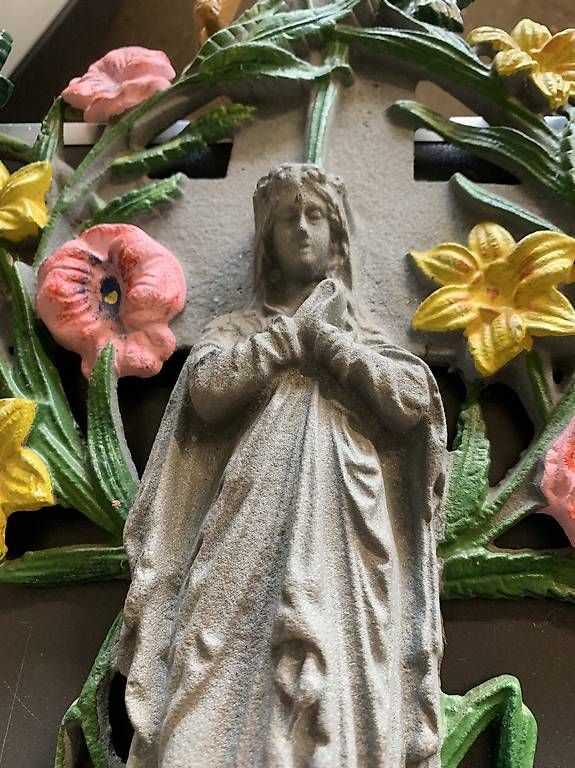 Sculture & Statue: Grosses Antikes Grabkreuz Eisen massiv – Usato da Rothrist venduto da Oddymanliane 2
