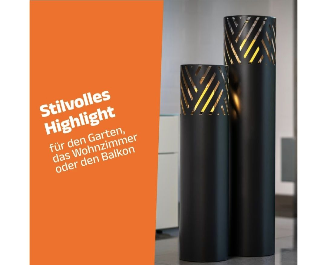 Portacandele: Windlichtsäule 2er Set – Nuovo (secondo la descrizione) da Schaanwald venduto da Gismo034 4