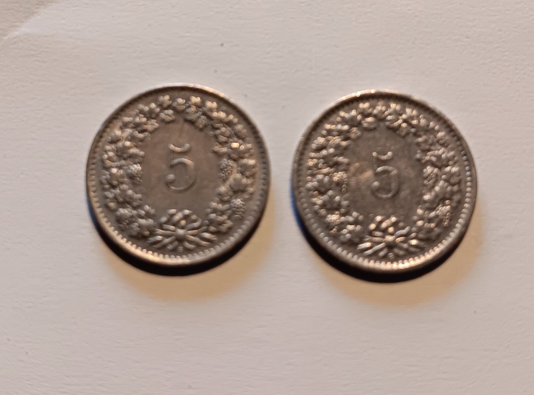 Tutti le monete: Lot 5ct argenté 1963 1966 – Usato da Grône venduto da bnuts 1