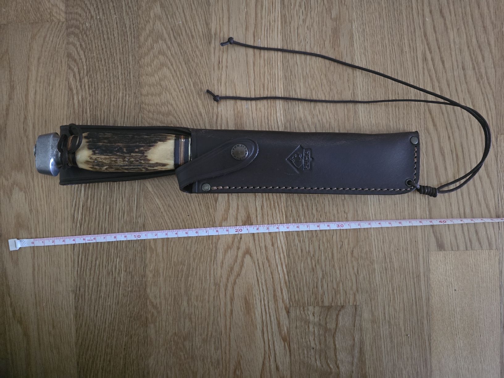 Solingen Accessori: Original Bowie Knife - Solingen mit Puma Lederscheide – Usato da Rotkreuz venduto da Mahkoh 3