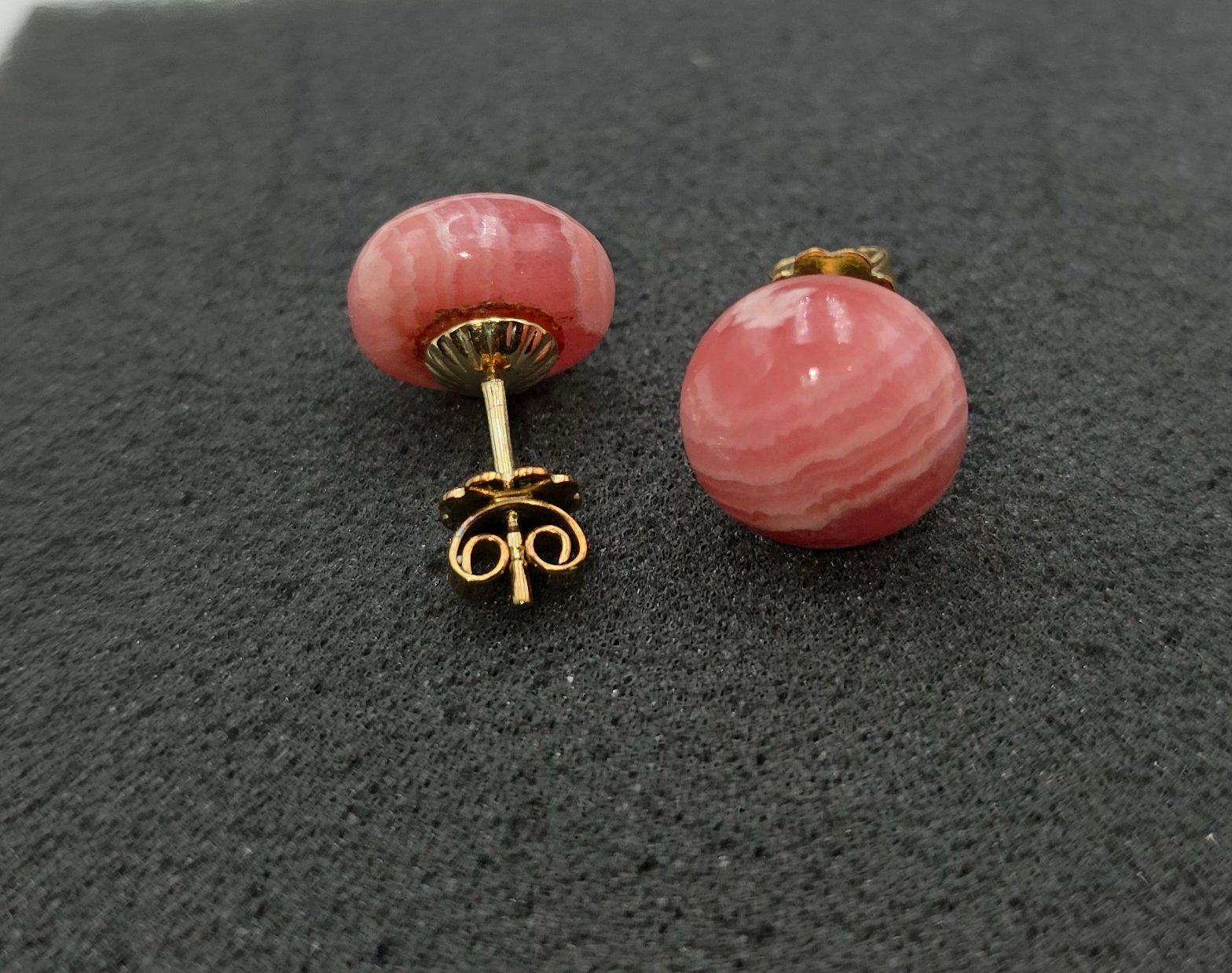 Orecchini pendenti & Orecchini a lobo: 585 Gold Ohrstecker Mit Rosa Steine – Usato da Wald ZH venduto da Dasilver 6