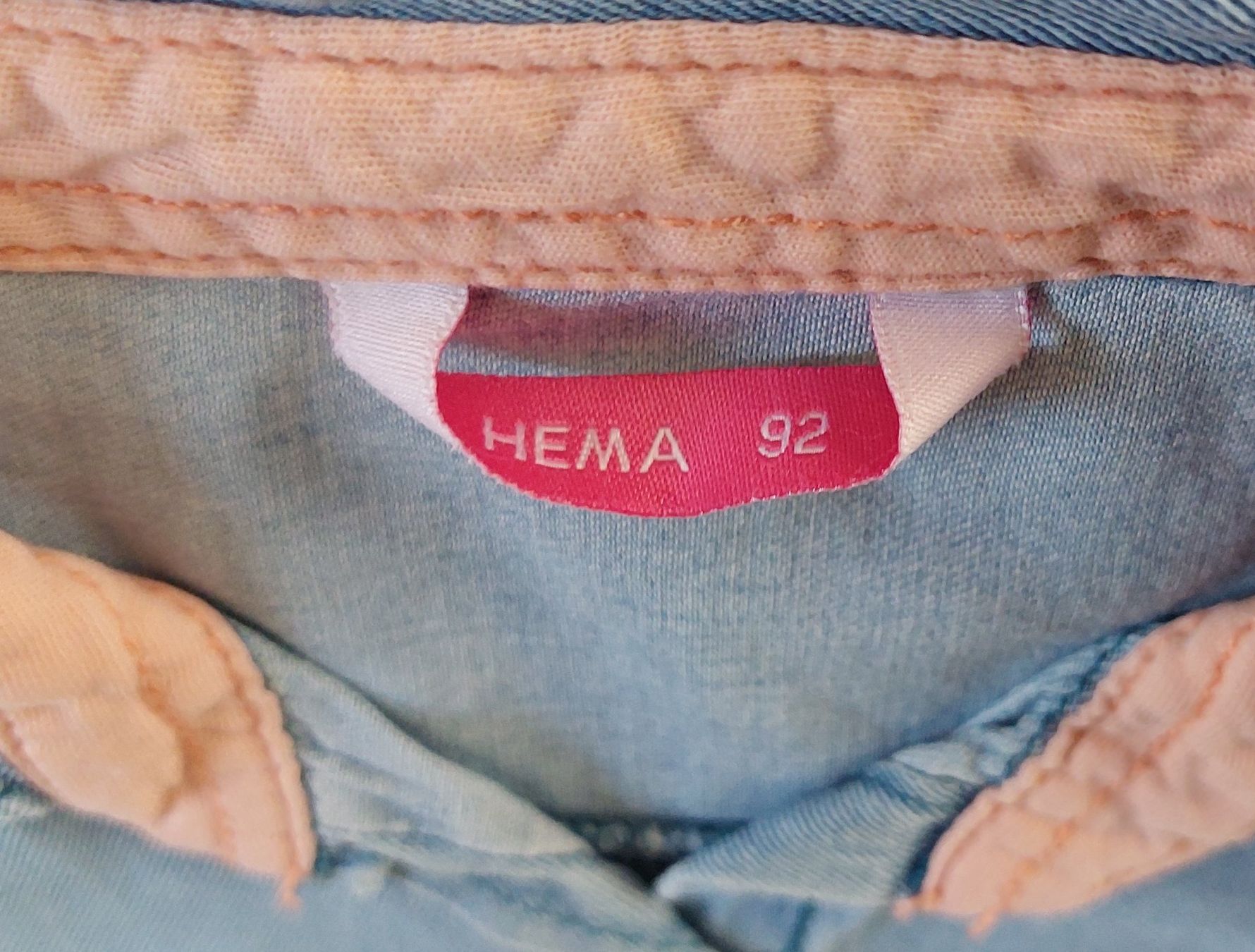 Camicette, T-shirt & Top: JEANSHEMD  |  HEMA  |  Grösse 92 | Jeansblau – Usato da Oberweningen venduto da Feindesign 2