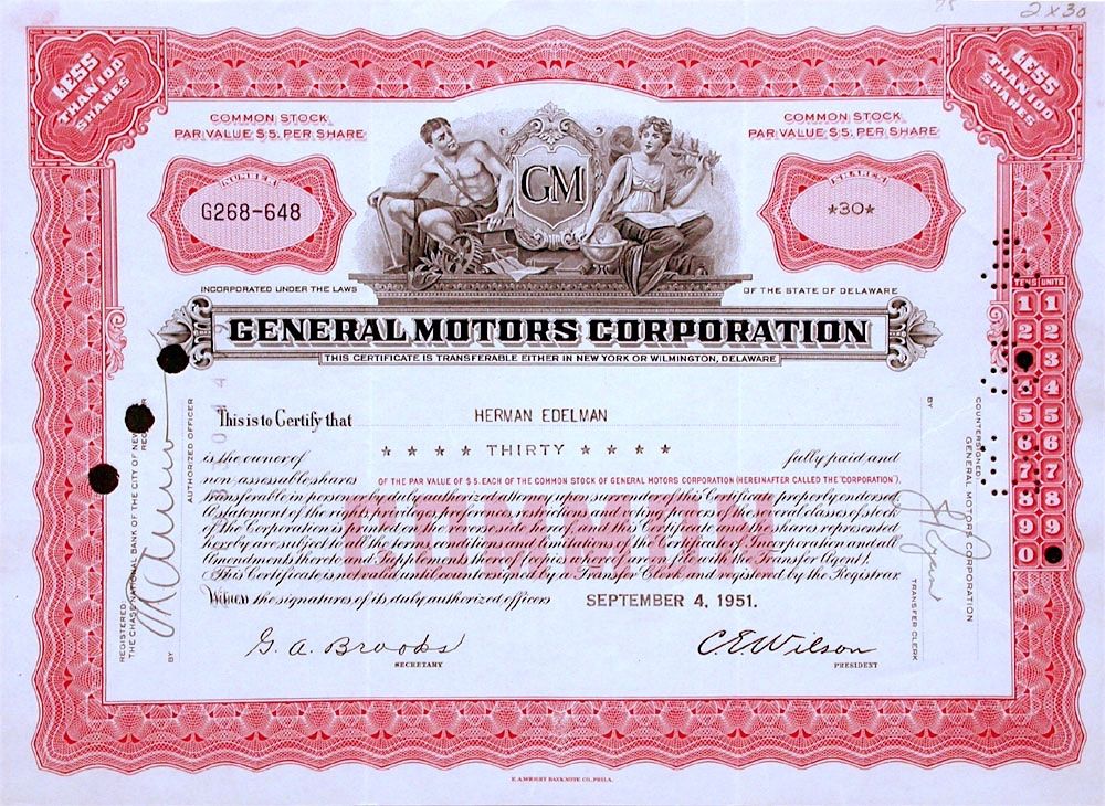 Documents: General Motors Corporation - 1955 – D'occasion à Solothurn par Sgasche