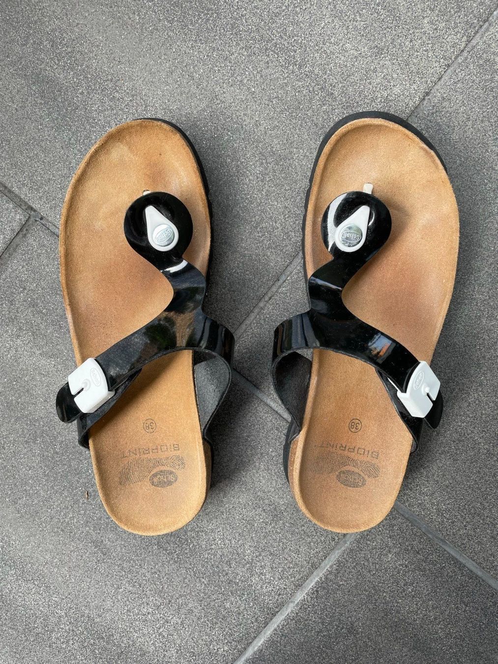 Scarpe da donna: Sandales Scholl noires – Usato da OBERENGSTRINGEN venduto da Lolo6316