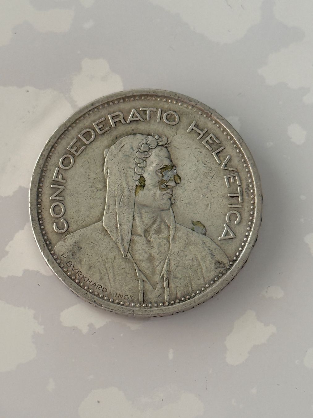 Tutti le monete: 5 Franken 1949  Rar – Usato da Wallisellen venduto da SWISS_SILVER1 1