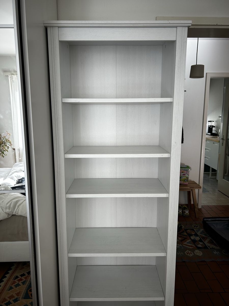 Scaffali: Tall White Bookshelf with Five Adjustable Shelves – Usato da Zürich venduto da pia_yjd6 3