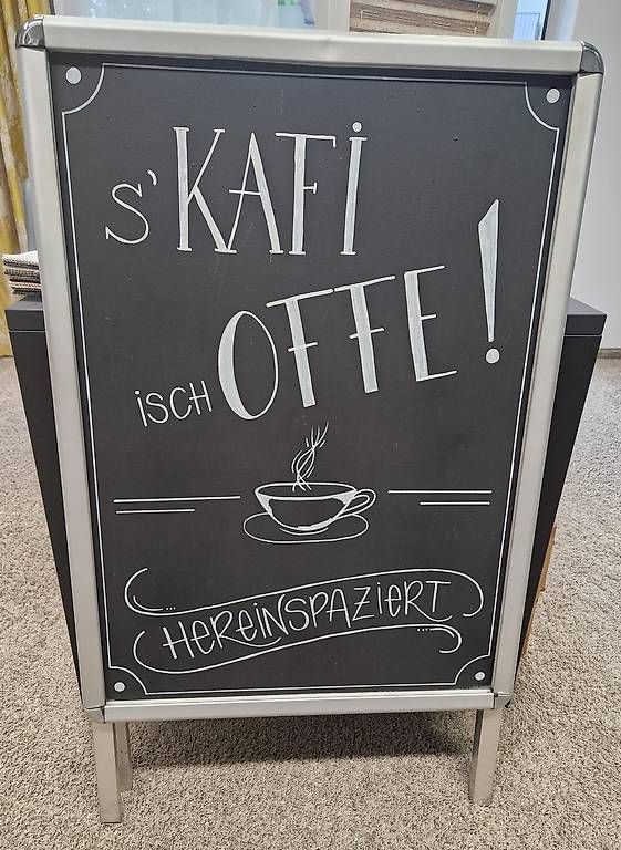 Equipement de magasin & Foires: Handlettering - Kundenstopper – D'occasion à Oberbüren par maro76