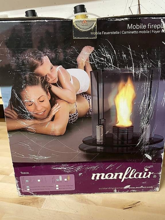 Lampade: Monflair Mobile Fireplace – Nuovo e nell'imballaggio originale da Tobel venduto da rob_95 1