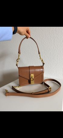 Handtasche Kassandre Paris braun neuwertiger Zustand