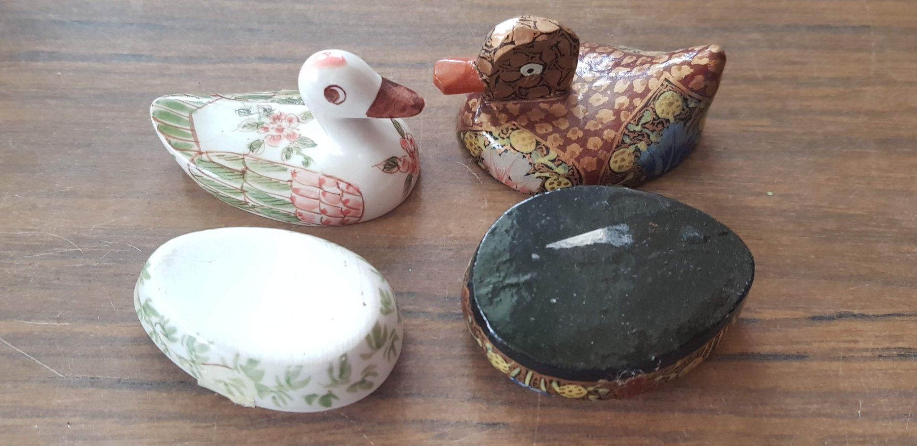 Figuren: Enten Schmuckdosen 2 Stück – Gebraucht aus Mörschwil von wunderkiste44 4