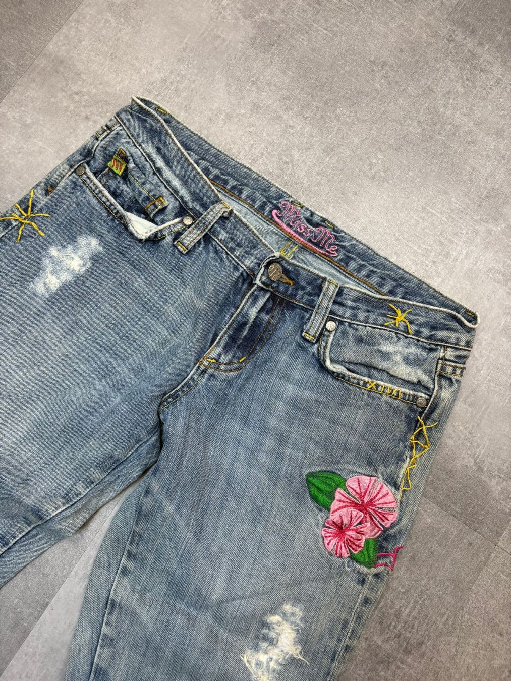 Jeans: Miss Me Bootcut Flared Jeans - Grösse M/28 – Nuovo (secondo la descrizione) da Werdenberg venduto da hase.vintage 3