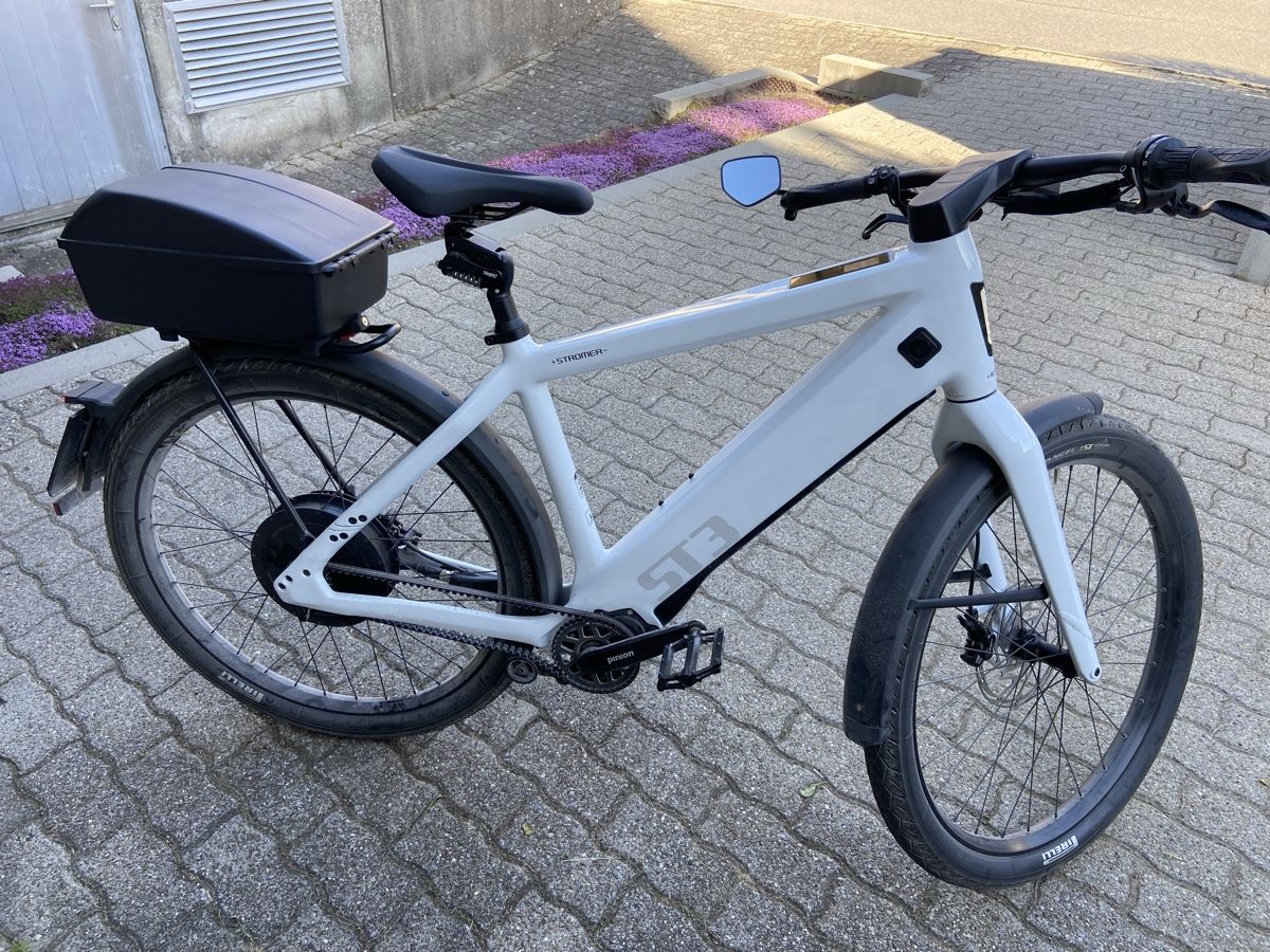 Stromer Biciclette: Stromer ST3 Pinion E-Bike, weiss, fast neu – Usato da Schwarzenburg venduto da Maxipriest 4