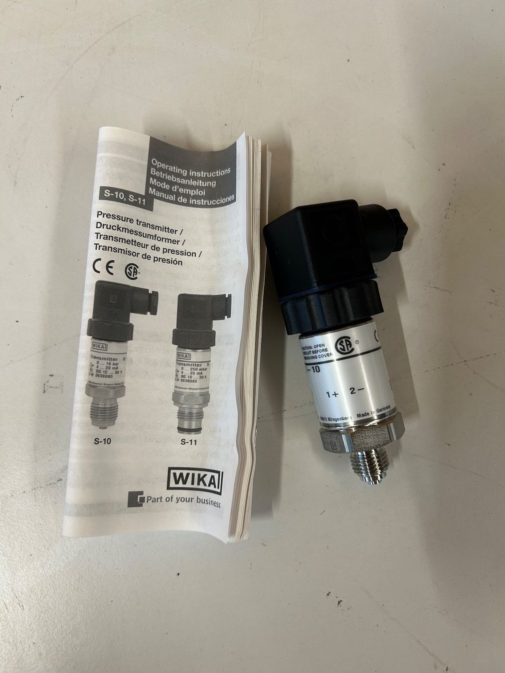 Misurare: Wika Druckmessumformer 250 bar – Nuovo (secondo la descrizione) da Schupfart venduto da philippb06