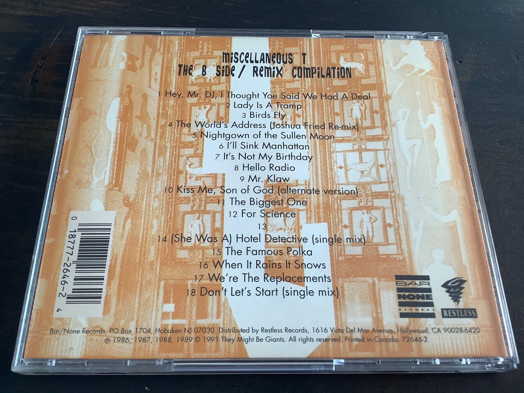 CD: They might be Giants/ miscellaneous t/91 – Usato da Dübendorf venduto da Shreck 1