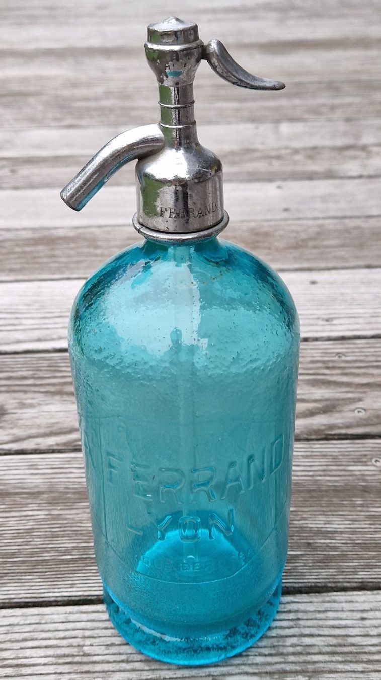 Flaschen: Syphonflasche Typ Orangenhaut – Gebraucht aus Netstal von Bambo0