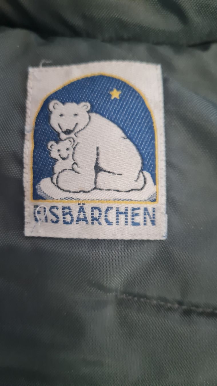 Sacchi a pelo: Kinder-Schlittensack Eisbärchen grau – Usato da Kaiseraugst venduto da Tiinchen97 1