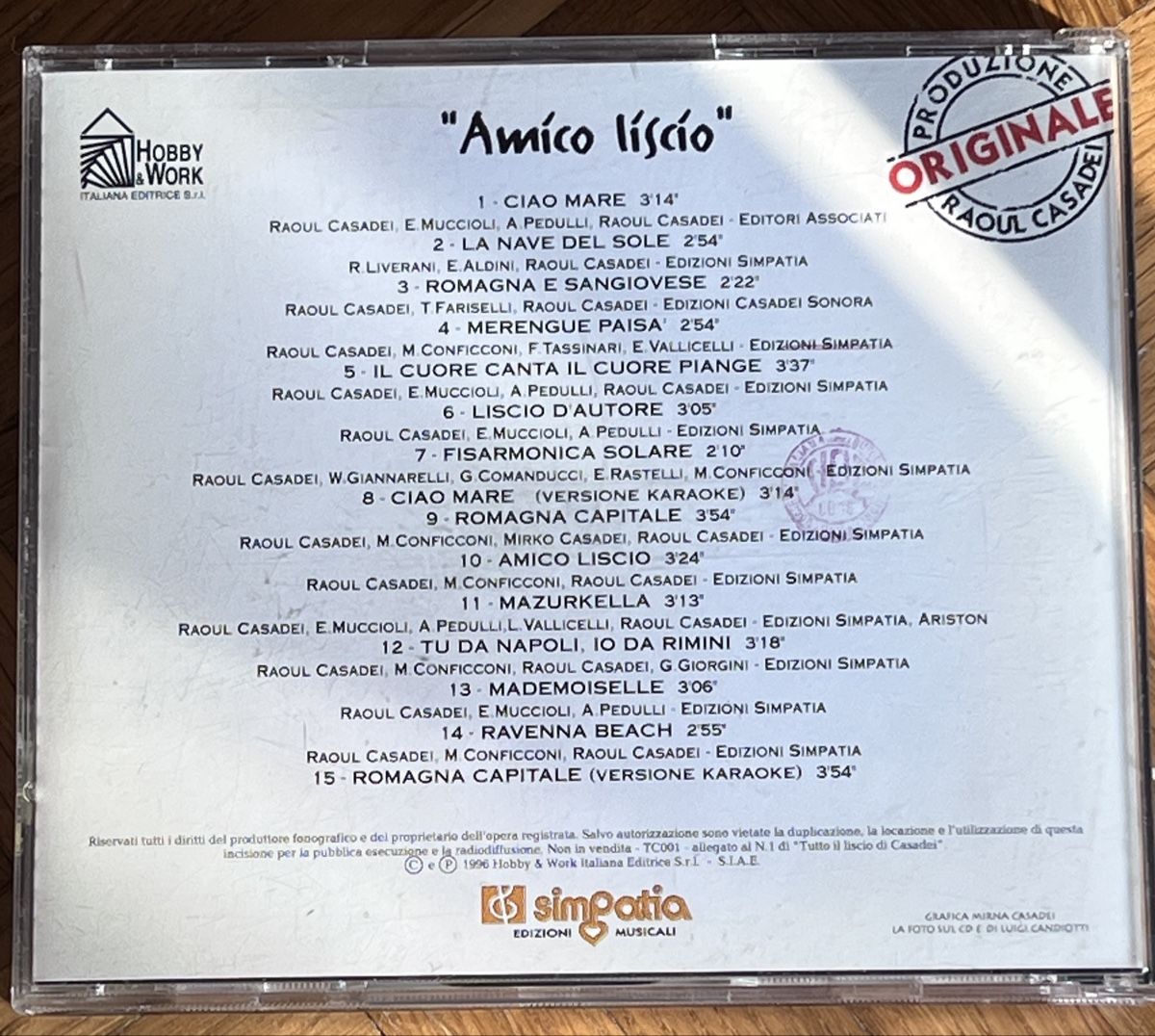 CDs: Casadei Amico liscio – D'occasion à Dino par ani_ypr9 2
