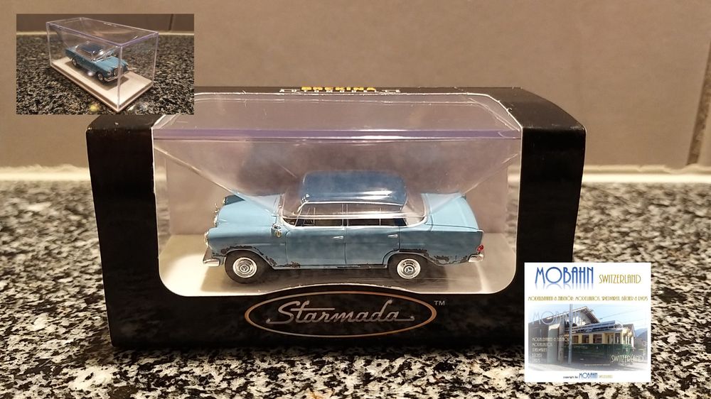 Brekina 13213 MB 190 E Polizei Bremen - Modellauto 1:87 H0 Für Sammler