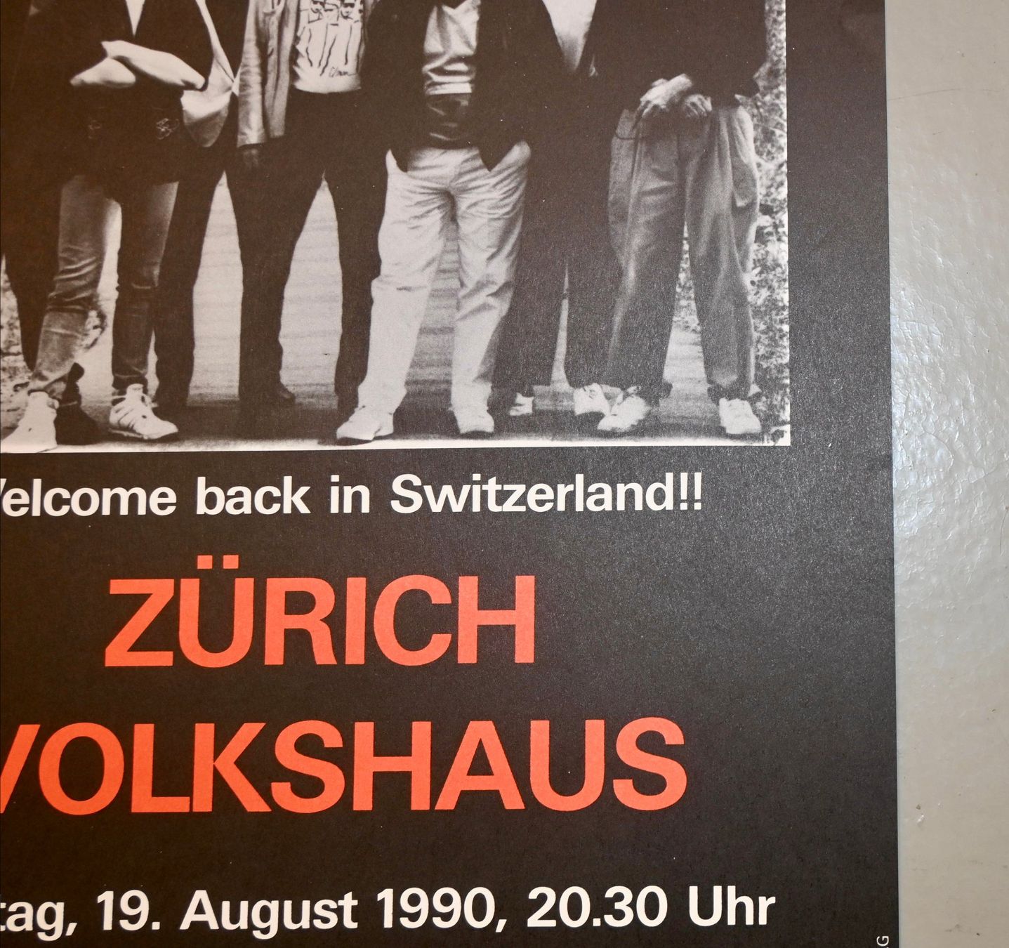 Dischi in vinile: RARE EARTH Concert Poster 1990 ORGINAL – Usato da Pfaffhausen venduto da mono_rec 6