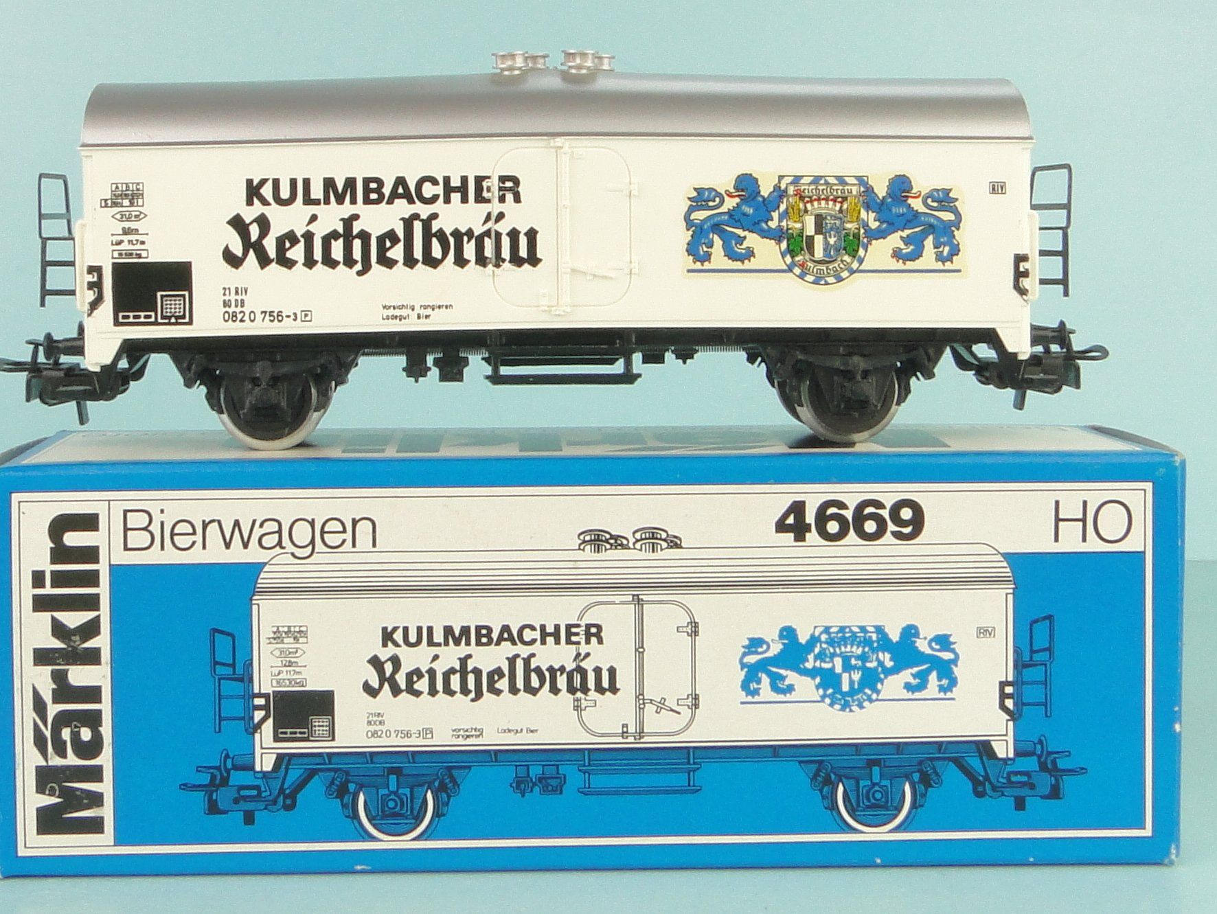 Märklin Modellini di ferrovie: Märklin 4669 Brauerei Kulmbacher – Usato da Bülach venduto da cann11 2