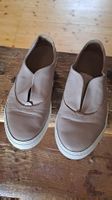 ALBERVILLE Leder Sneaker Damen beige Grösse 37 guter Zustand