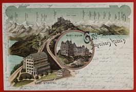 Rigi-Kulm 1897 -  Hotel Rigi-Staffel
