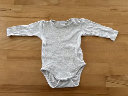 Baby Body Langarm, Grösse 62/68, neutral, Top Zustand!