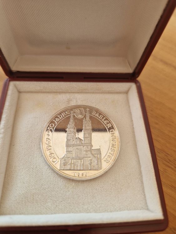 Silber Münze "Basler Münster" Kaufen auf Ricardo