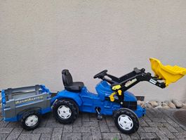 Trettraktor New Holland TD5050, Rolly Toys