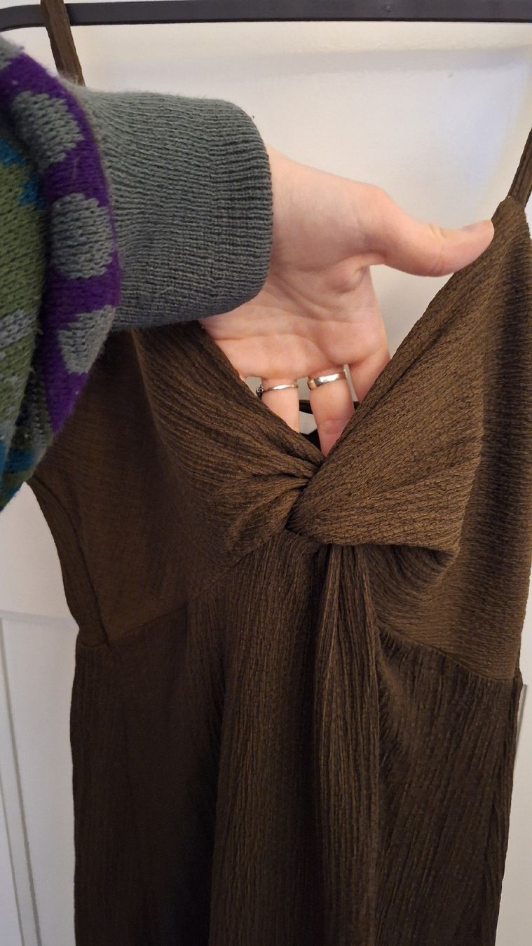 H&M Kleider: Luftiges Sommerkleid Khaki Braun – Neu (gemäss Beschreibung) aus Winterthur von _lxeah 1