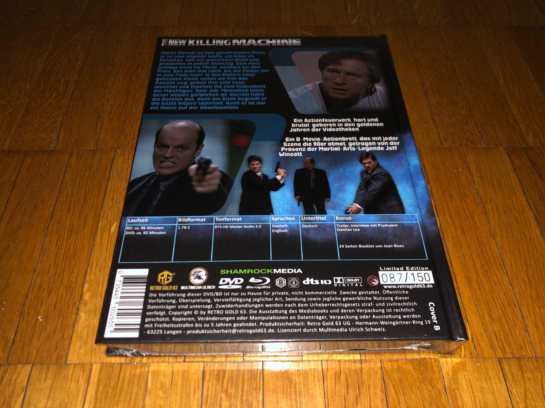Alle DVDs: The Killing Machine - MEDIABOOK - B - UNCUT – Neu und originalverpackt aus Basel von havsok 1