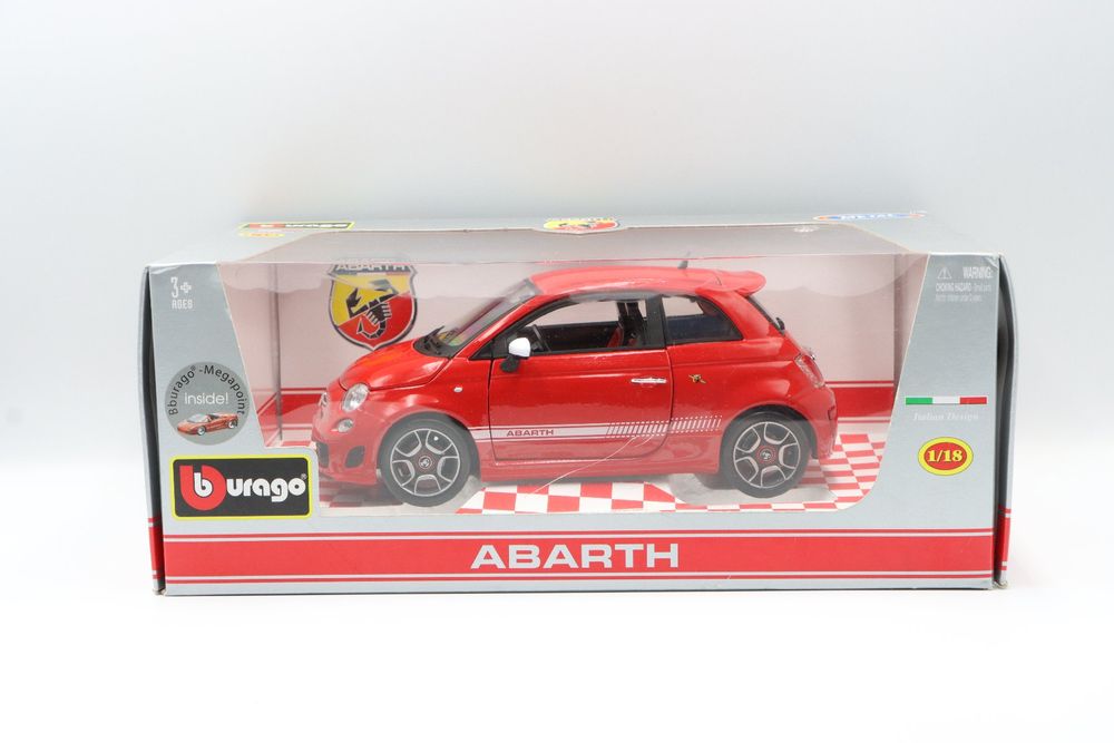 TRANSKIT DETAILING SET Fiat 500 Abarth SS 1/18 Tuning Bburago Motormax Solido EUR 35,00 - IT