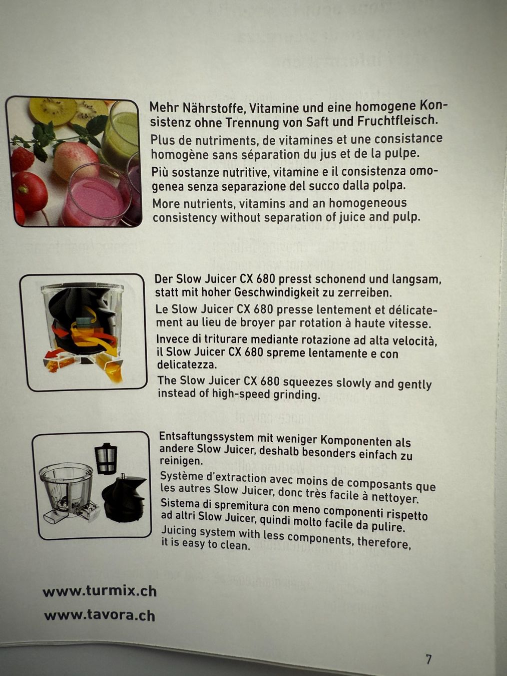 Turmix Elettrodomestici da cucina: Turmix Slow Juicer CX680 – Usato da Küsnacht ZH venduto da Peter_pan6 8