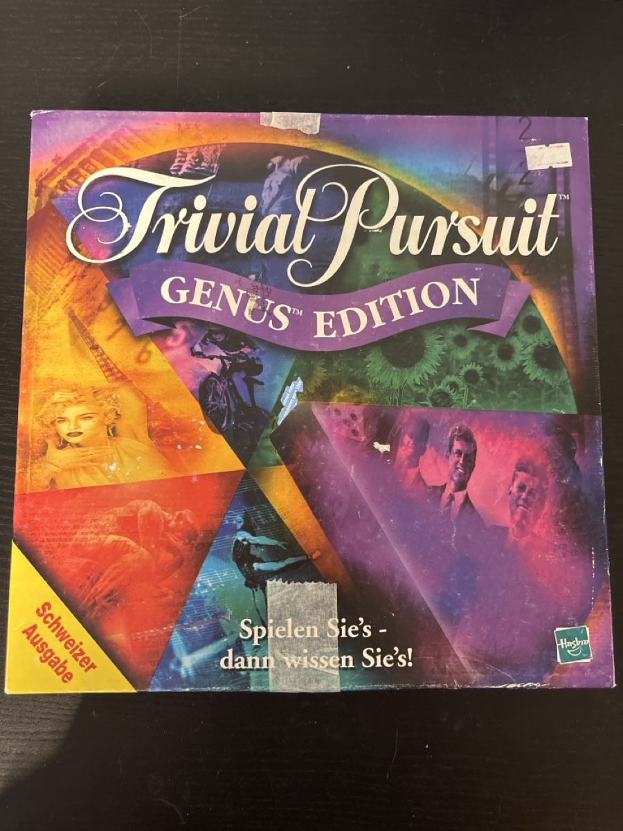 Hasbro Giochi: Trivial Pursuit Genius Edition Schweiz – Usato da Ibach venduto da JellyBeans99