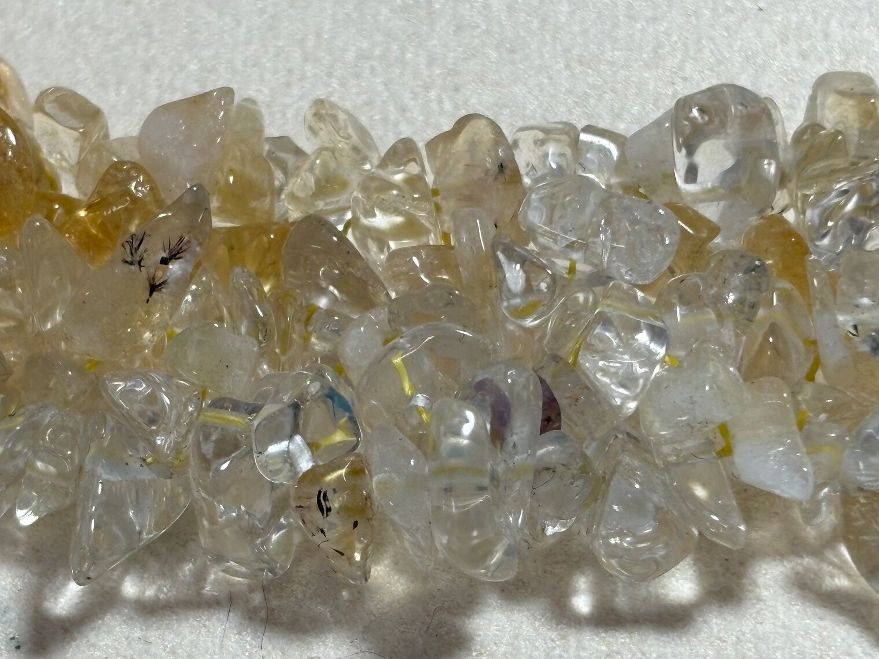 Catenine: Fantastische Steinkette aus echtemCitrin, 45 cm lang – Usato da St. Peterzell venduto da verena40 3