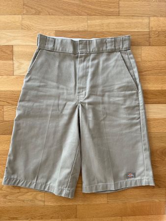 Dickies Shorts Jorts Hose Beige Kurz Grösse 28 Grösse S