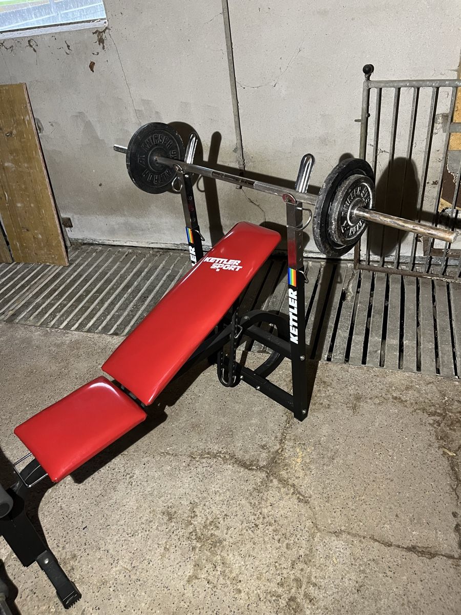 Kettler Hometrainer: Kettler Hantelbank – Usato da Würenlos venduto da KLG_3TBs